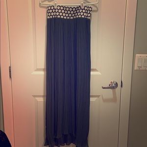 Anthro maxi skirt